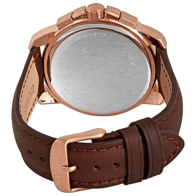 Maserati Successo Chronograph Brown Dial Men's Watch R8871621004 - BigDaddy Watches #3