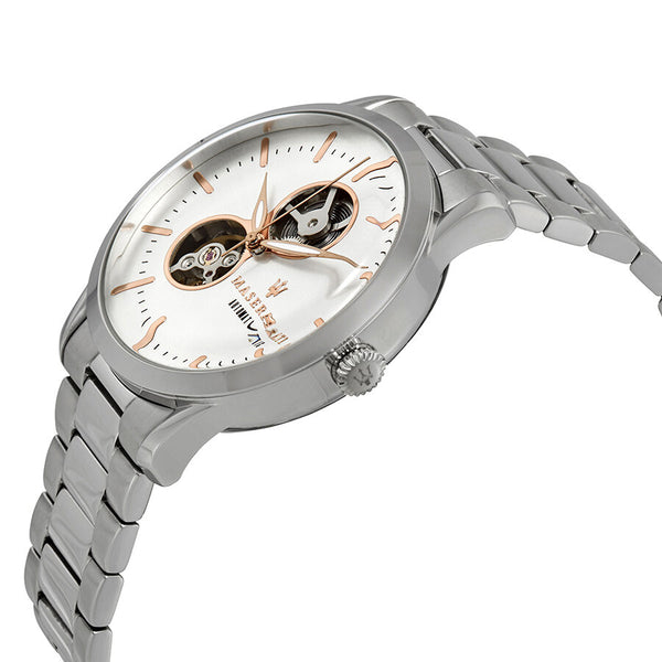 Maserati Tradizione Automatic White Dial Men's Watch R8823125001 - BigDaddy Watches #2