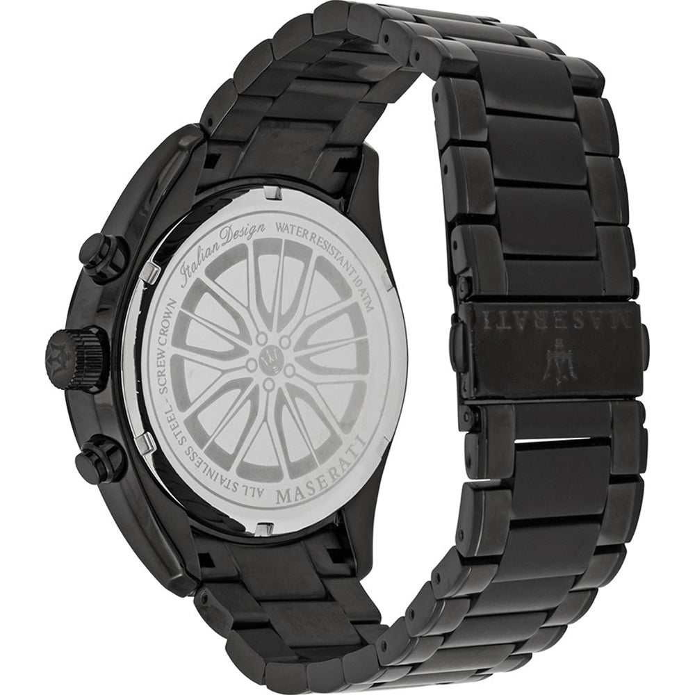 Maserati Traguardo Chronograph Black Dial Men’s Watch R8873612002 - Watch