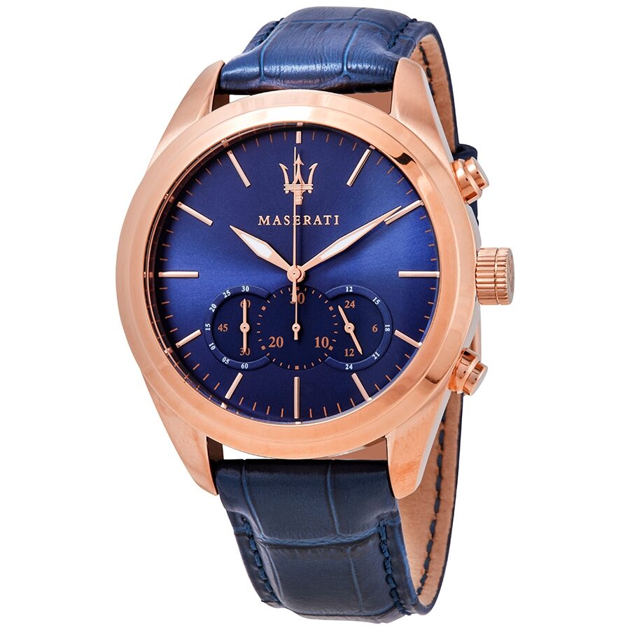 Maserati Traguardo Chronograph Blue Dial Men's Watch R8871612015