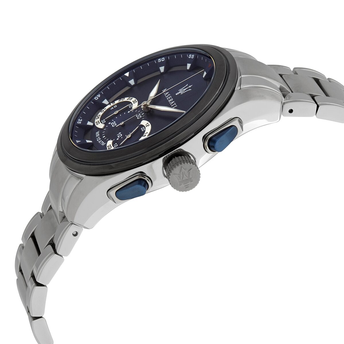 Maserati Traguardo Chronograph Quartz Blue Dial Men's Watch R8873612014