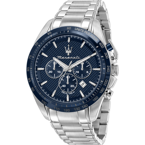 Maserati Traguardo Blue Dial  R8873612043 - Big Daddy Watches