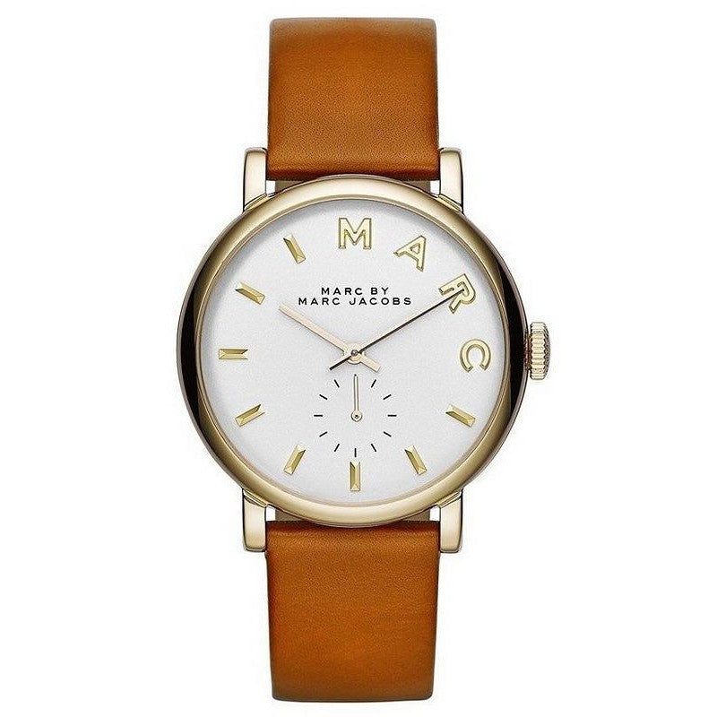 Marc Jacobs Baker Tan Leather Strap 36mm Ladies Watch MBM1316