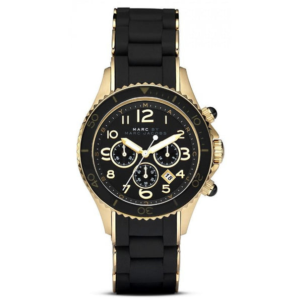 Marc by Marc Jacobs  Rock Chrono Silicone Wraped Watch  MBM2552 - Big Daddy Watches