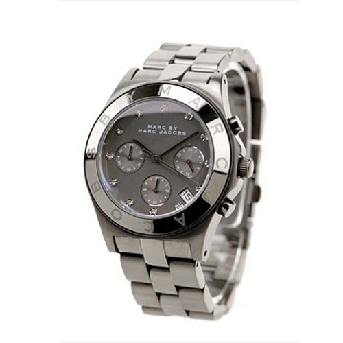 Marc by Marc Jacobs Blade Black Stainless Steel Watch 40mm  MBM3103 - Big Daddy Watches