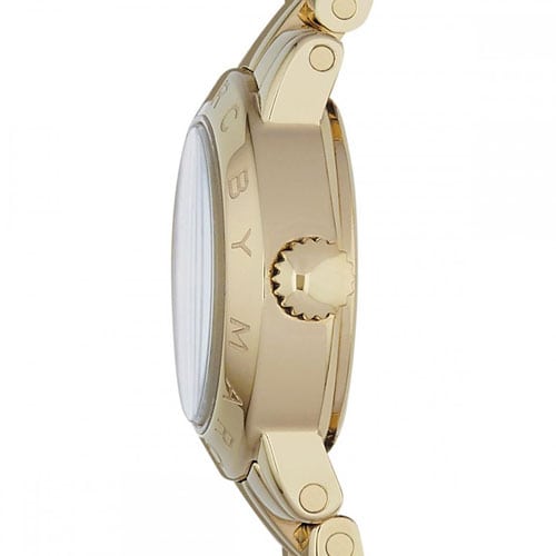 Marc By Marc Jacobs Amy Black Women's Gold Classic Watch MBM3275 - Big Daddy Watches #2