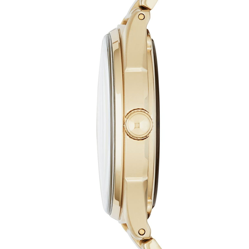 Marc by Marc Jacobs Tether Gold Dial Gold-tone Ladies Watch MBM3413