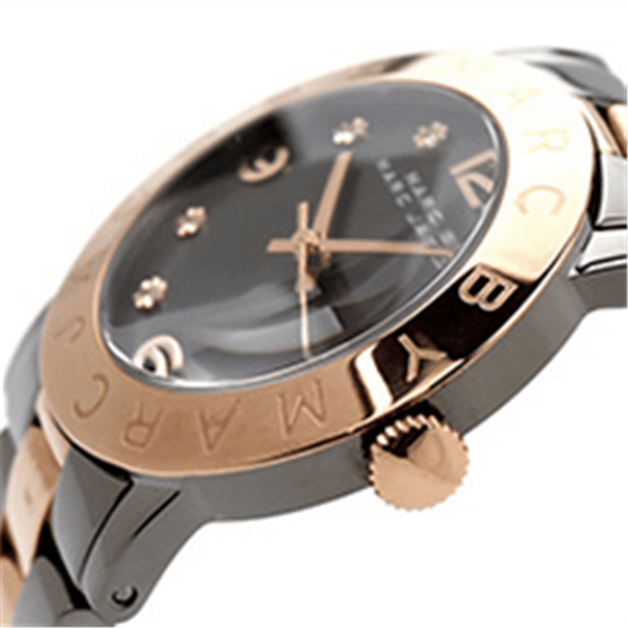 Marc By Marc Jacobs Amy Grey Women's Steel Two Toned Watch MBM8597 - Big Daddy Watches #3