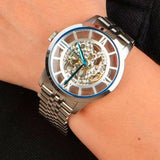 Fossil Townsman Automatic Skeleton Dial Men's Watch ME3044