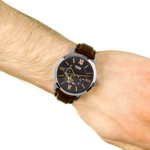 Fossil Townsman Mechanical Black Dial Men's Watch ME3061