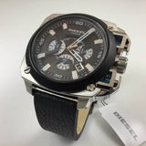 Diesel BAMF Men's Watch DZ7345 316L silver stainless steel 10ATM (100m) water resistant Japan movement with a chronograph and date function