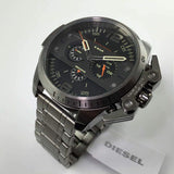 Diesel Ironside Men's Watch DZ4363 316L gunmetal ion-plated stainless steel 5ATM (50m) water-resistant Japan movements with a chronograph function