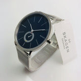 Skagen Hagen Blue Dial Stainless Steel Mesh Men's Watch SKW6230