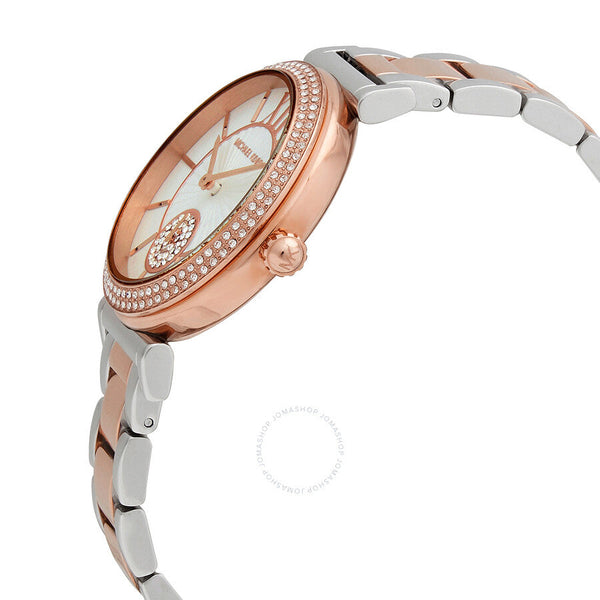 Michael Kors Abbey Quartz Crystal White Dial Ladies Watch MK4616 - Big Daddy Watches #2