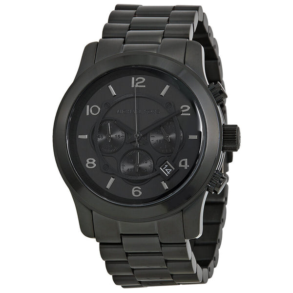 Michael Kors Blacked Out Runway Chronograph Men's Watch MK8157 - BigDaddy Watches