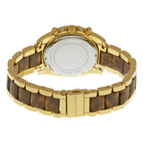 Michael Kors Blair Chronograph Champagne Dial Gold-tone Tortoise-shell Acetate Ladies Watch MK6094 - BigDaddy Watches #3