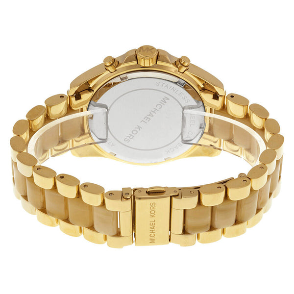 Michael Kors Bradshaw Chronograph Gold-Tone Watch MK5722