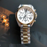 Michael Kors Bradshaw Chronograph Two-tone Ladies Watch MK5855