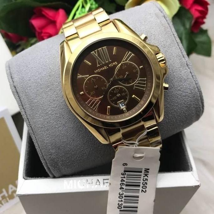 Michael Kors Bradshaw Chronograph Unisex Watch MK5502 - The Watches Men & CO #5