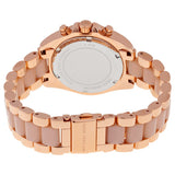 Michael Kors Bradshaw Mini Chronograph Rose Dial Ladies Watch MK6066