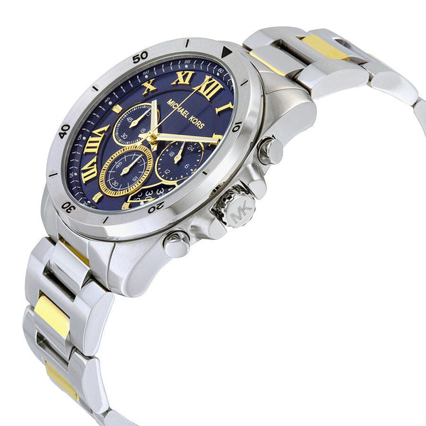 Michael Kors Brecken Chronograph Blue Dial Men's Watch MK8437 - BigDaddy Watches #2