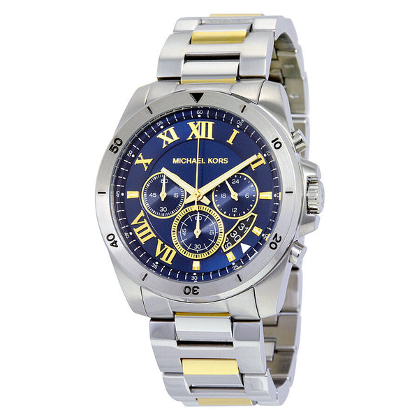 Michael Kors Brecken Chronograph Blue Dial Men's Watch MK8437 - BigDaddy Watches