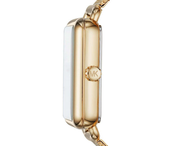 Michael Kors Brenner Square Gold Tone Women's Watch MK3663 - Big Daddy Watches #2