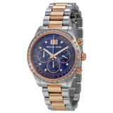 Michael Kors Brinkley Navy Dial Two-tone Ladies Watch MK6205 - BigDaddy Watches