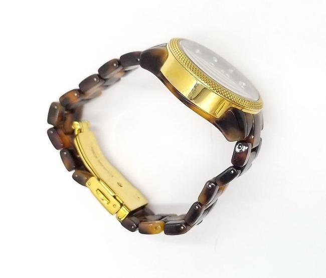 Michael Kors Brown Dial Tortoise Acrylic Ladies Watch MK5399