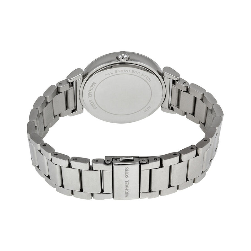Michael Kors Caitlin Silver Crystal Pave Dial Ladies Watch MK3355 - BigDaddy Watches #3
