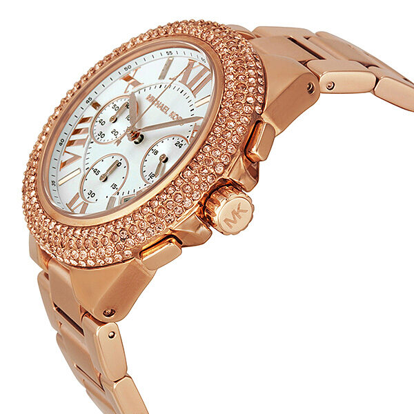 Michael Kors Camille Chronograph Rose Gold-tone Ladies Watch MK5636 - BigDaddy Watches #2