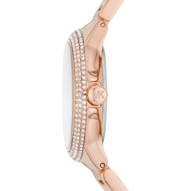 Michael Kors Mini Camille Pavé Rose Gold Ladies Watch MK6845
