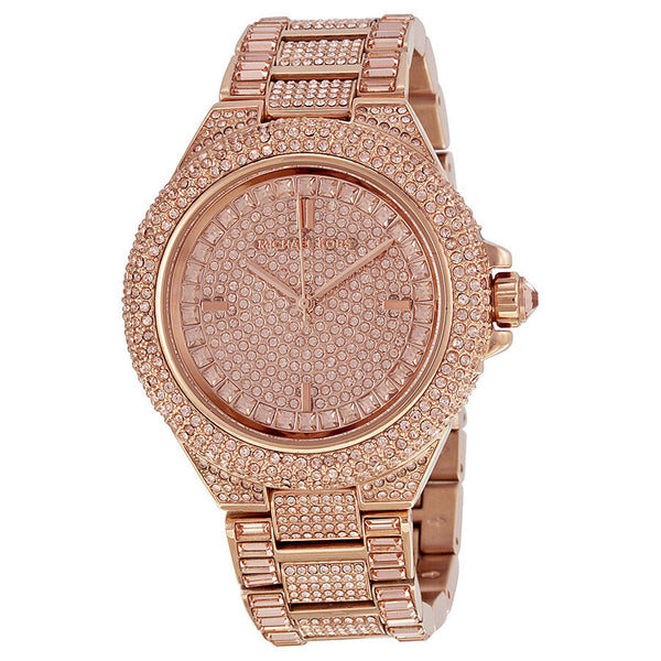 Michael Kors Camille Rose Dial Rose Gold-tone Ladies Watch MK5862 - BigDaddy Watches