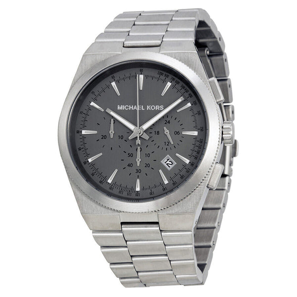 Michael Kors Channing Chronograph Grey Dial Stainless Steel Men's Watch MK8337 - BigDaddy Watches