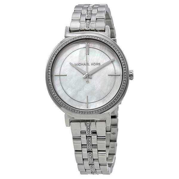 Michael Kors Cinthia Mother of Pearl Dial Ladies Watch MK3641 - BigDaddy Watches