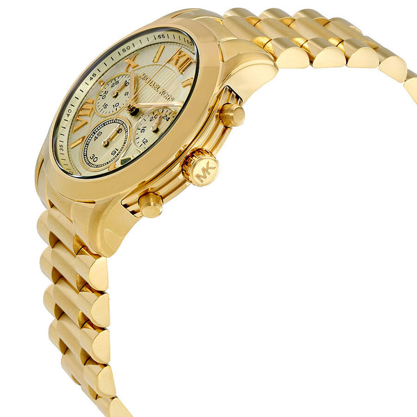 Michael Kors Cooper Chronograph Gold Dial Ladies Watch MK6274 - BigDaddy Watches #2