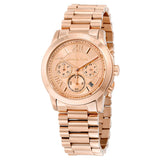 Michael Kors Cooper Chronograph Rose Dial Rose Gold-tone Ladies Watch MK6275 - BigDaddy Watches