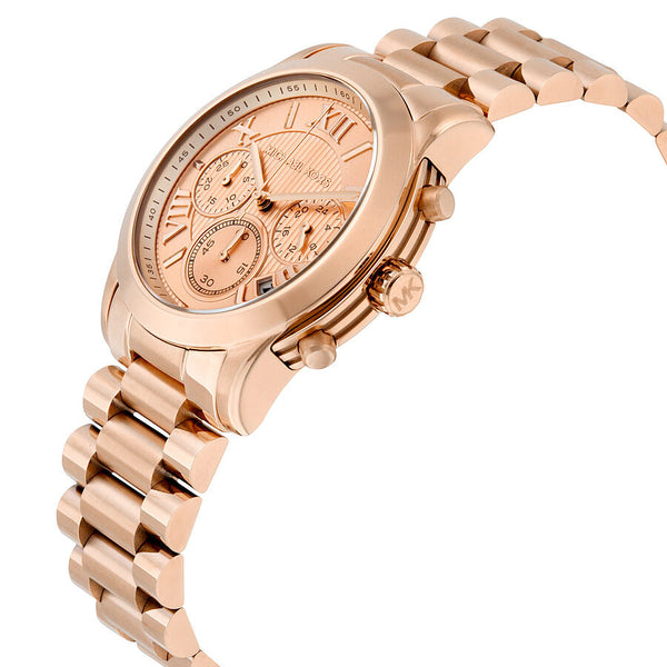 Michael Kors Cooper Chronograph Rose Dial Rose Gold-tone Ladies Watch MK6275 - BigDaddy Watches #2