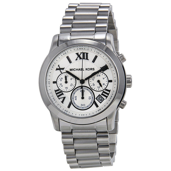 Michael Kors Cooper Chronograph Silver Ladies Watch MK5928