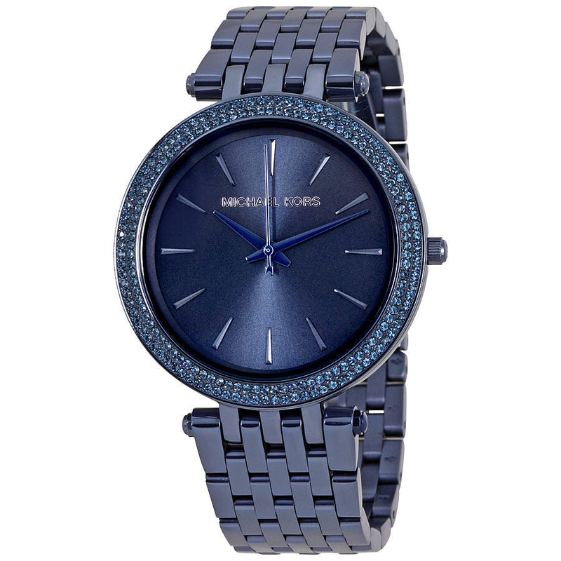 Michael Kors Darci Blue Sunray Dial Ladies Watch MK3417 - BigDaddy Watches