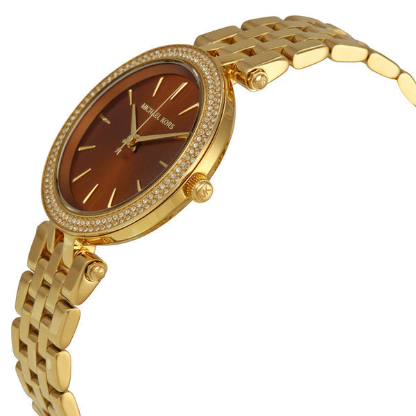 Michael Kors Darci Crystal Paved Gold Ladies Watch MK3408