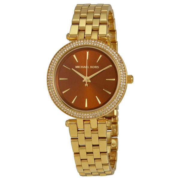Michael Kors Darci Crystal Paved Gold Ladies Watch MK3408