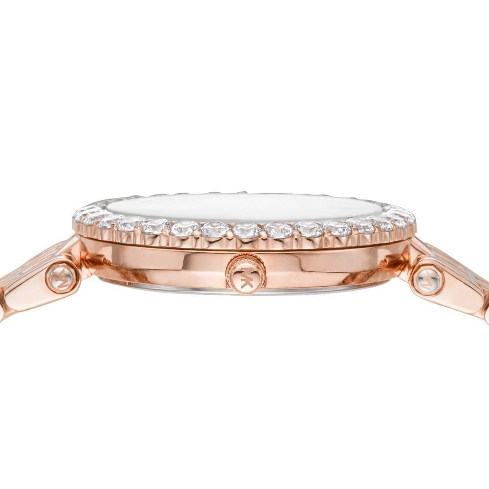 Michael Kors Darci Pavé Rose Gold Ladies Watch MK4514 - The Watches Men & CO #3