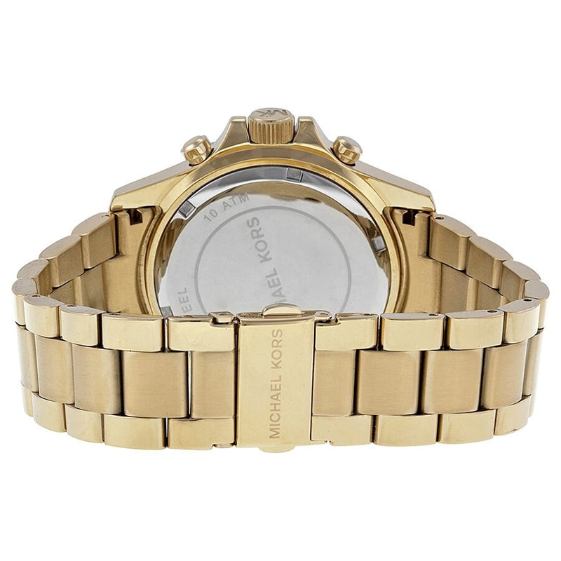 Michael Kors Everest Chronograph Champagne Dial Gold-tone Ladies Watch - BigDaddy Watches #3