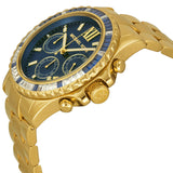 Michael Kors Everest Chronograph Navy Dial Gold-tone Ladies Watch MK5754 - BigDaddy Watches #2