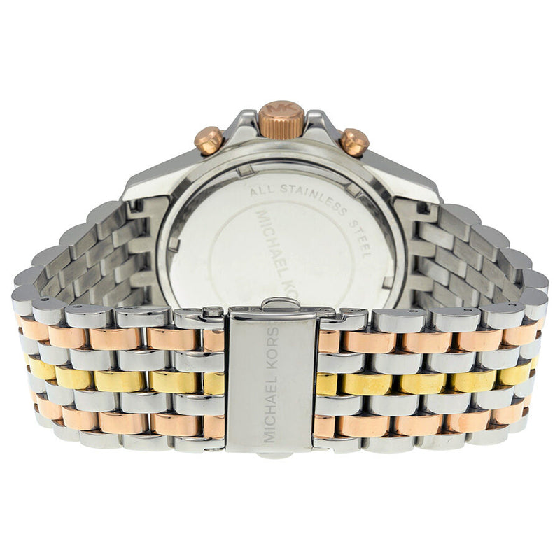 Michael Kors Everest Chronograph Silver Dial Tri-tone Ladies Watch MK5876 - BigDaddy Watches #3