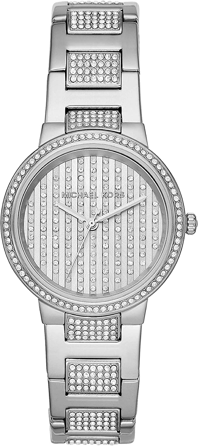 Michael Kors Gabbi Glitz Silver Women's Watch MK3984