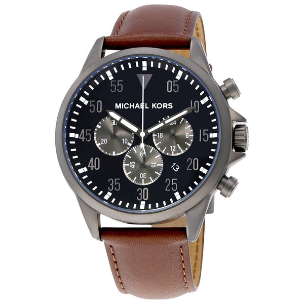 Michael Kors Gage Chronograph Black Dial Men's Watch MK8536 - BigDaddy Watches