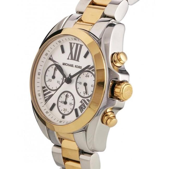 Michael Kors Bradshaw Chronograph Silver Dial Ladies Watch MK5912