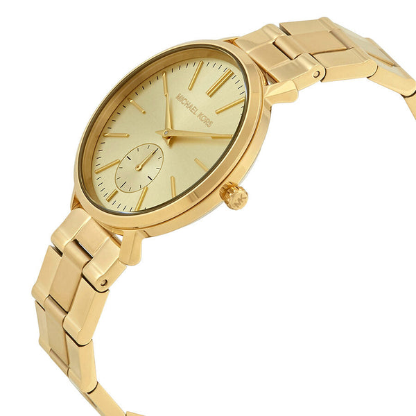Michael Kors Jaryn Champagne Dial Ladies Watch MK3500 - BigDaddy Watches #2